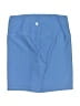 Yogalicious Solid Blue Athletic Shorts Size L - photo 2