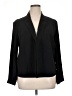 Eileen Fisher 100% Silk Black Silk Blazer Size XL - photo 1