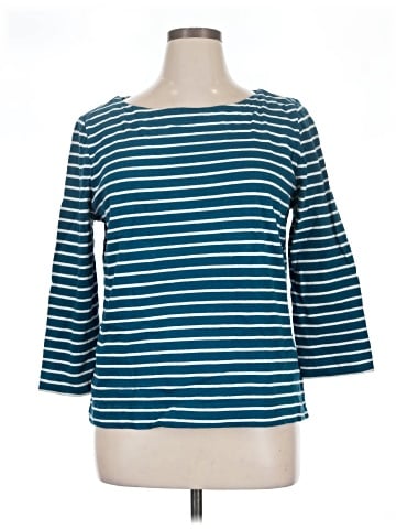 Ann Taylor LOFT 3/4 Sleeve T-Shirt (view 1)