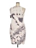 Mossimo 100% Rayon Graphic Gray Cocktail Dress Size XXL - photo 2