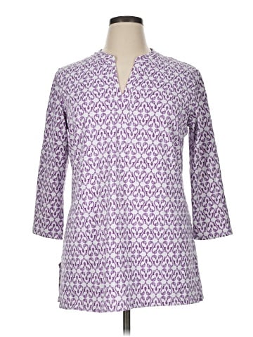 J. McLaughlin 3/4 Sleeve Blouse (view 1)