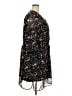 Woman Within 100% Polyester Print Black Casual Dress Size 24W - photo 4