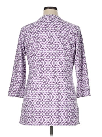 J. McLaughlin 3/4 Sleeve Blouse (view 2)