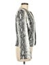 Cache Animal Print Silver Jacket Size 8 - photo 4