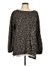 Zac & Rachel Tweed Brown Pullover Sweater Size L - photo 1