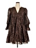 Pomander Place 100% Polyester Chevron-herringbone Brown Cocktail Dress Size XXL - photo 1