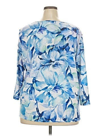 Alfred Dunner 3/4 Sleeve Blouse (view 2)