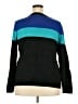 DressBarn Color Block Black Pullover Sweater Size 2X - photo 2