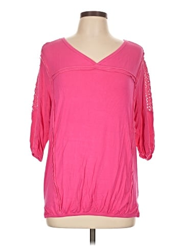 Tees2urdoor 3/4 Sleeve Blouse (view 1)