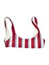 Lovers + Friends Stripes Red Swimsuit Top Size S - photo 1