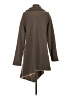 Garnet Hill 100% Wool Tan Brown Poncho Size 4 - photo 2