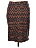 Lane Bryant Chevron-herringbone Brown Casual Skirt Size 14 - photo 1
