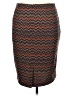 Lane Bryant Chevron-herringbone Brown Casual Skirt Size 14 - photo 2