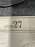 J.Crew Ivory Jeans Size 27 waist - photo 8