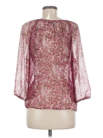 American Eagle Outfitters 3/4 Sleeve Blouse (view 2)