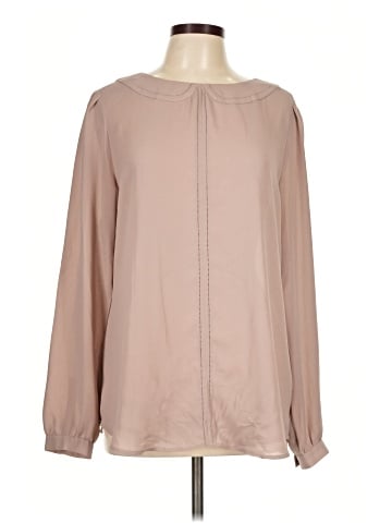 Ann Taylor LOFT Long Sleeve Blouse (view 1)