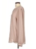 Ann Taylor LOFT 100% Polyester Tan Long Sleeve Blouse Size L - photo 5