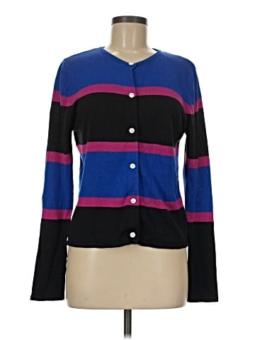 Victoria Holley Silk Cardigan (view 1)