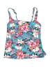 Lands' End Floral Blue Swimsuit Top Size 8 - photo 1