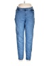 Catherines Solid Blue Jeans Size 0X - photo 1