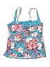 Lands' End Floral Blue Swimsuit Top Size 8 - photo 2