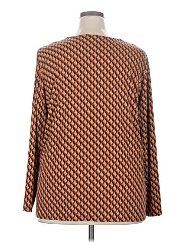 Susan Graver Long Sleeve Blouse (view 2)