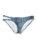 Jessica Simpson Animal Print Blue Swimsuit Bottoms Size L - photo 1