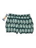 Wildfox 100% Rayon Chevron-herringbone Teal Shorts Size Lg (3 or L) - photo 1