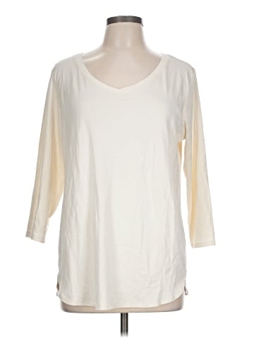 Isaac Mizrahi LIVE! 3/4 Sleeve T-Shirt (view 1)