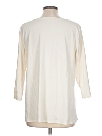 Isaac Mizrahi LIVE! 3/4 Sleeve T-Shirt (view 2)