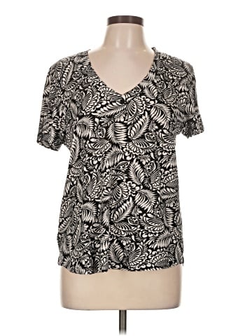 Ann Taylor LOFT Short Sleeve T-Shirt (view 1)