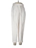 H&M 100% Recycled Polyester Ivory Casual Pants Size 10 - photo 1