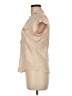 Cache Tan Sleeveless Button-Down Shirt Size M - photo 5