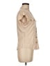 Cache Tan Sleeveless Button-Down Shirt Size M - photo 4
