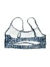 Jessica Simpson Animal Print Blue Swimsuit Top Size L - photo 2
