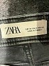 Zara Chevron-herringbone Gray Jeans Size 4 - photo 7
