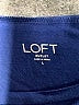 Ann Taylor LOFT Outlet 100% Polyester Blue Sleeveless Blouse Size L - photo 4