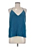 BCBGMAXAZRIA Blue Sleeveless Blouse Size M - photo 1