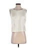 Studio 1 100% Polyester Ivory Sleeveless Blouse Size 8 - photo 1