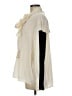 AKRIS 100% Wool Color Block Ivory Long Sleeve Blouse Size 8 - photo 5