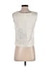 Studio 1 100% Polyester Ivory Sleeveless Blouse Size 8 - photo 2