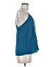 BCBGMAXAZRIA Blue Sleeveless Blouse Size M - photo 4