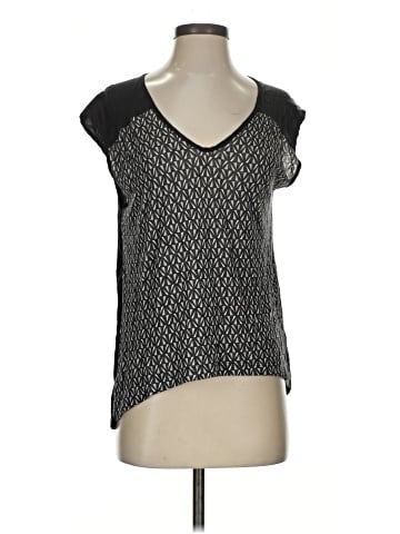 Three Dots Short Sleeve Top (view 1)