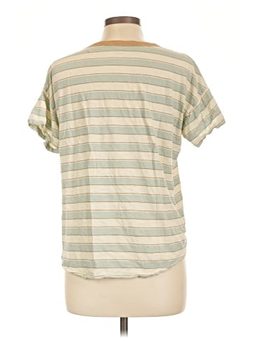 Madewell Whisper Cotton Crewneck Tee in Colewell Stripe (view 2)