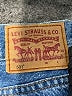 Levi's 100% Cotton Blue Denim Shorts Size 34 waist - photo 3