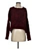 Lovers + Friends 100% Polyester Burgundy Pullover Sweater Size XXS - photo 1