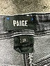 Paige Chevron-herringbone Gray Jeans Size 29 waist - photo 7