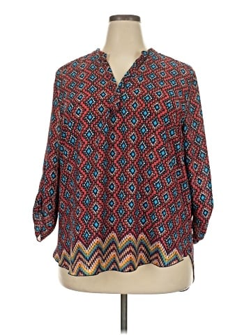 Cure 3/4 Sleeve Blouse (view 1)
