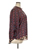 Cure 100% Polyester Red 3/4 Sleeve Blouse Size 3XL - photo 4