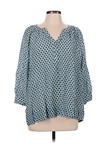 Joie 3/4 Sleeve Silk Top (view 1)